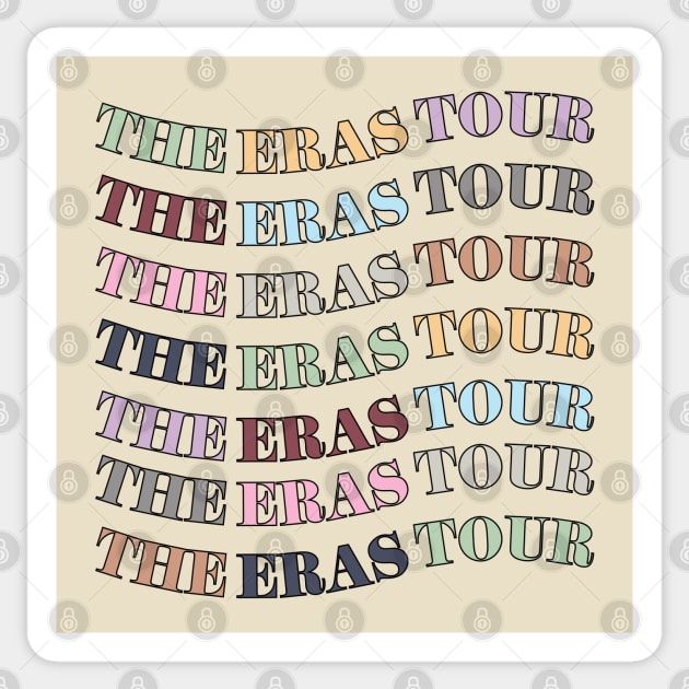 The Eras Tour Sticker by Likeable Design